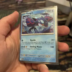 Kyogre 034/132 Cosmos Holo Mega Evolution Knock Out Collection Box Promo Pokemon - Image 2