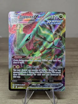 Pokemon TCG : Rayquaza Vmax - Ultra Rare 111/203 : Evolving Skies - Image 1