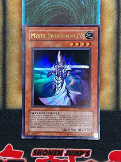 Yugioh Mystic Swordsman LV4 SOD-EN012 Ultra Rare LP - Image 1