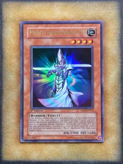 Yugioh Mystic Swordsman LV4 SOD-EN012 Ultra Rare 1st Ed LP - Image 1