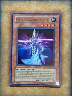 Yugioh Mystic Swordsman LV4 DR3-EN012 Ultra Rare NM - Image 1