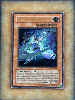 Yugioh Mystic Swordsman LV6 RDS-EN008 Ultimate Rare 1st Ed MP - Image 1