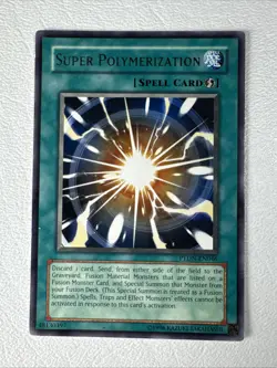 Super Polymerization [PTDN-EN046] LP Rare Unlimited Phantom Darkness Yugioh - Image 2
