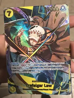 One Piece TCG - Trafalgar Law - OP10-119 (SP) - Premium Booster Vol 2 NM - Image 1