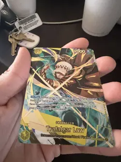 One Piece TCG - Trafalgar Law - OP10-119 (SP) - Premium Booster Vol 2 NM - Image 2