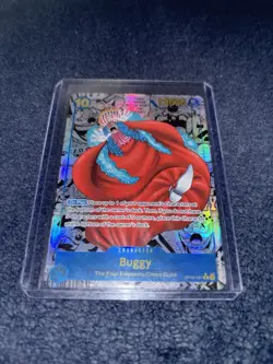 Buggy Manga English (Alt Art)OP09-051 Emperors in the New World NM One Piece TCG - Image 1