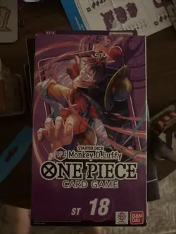 One Piece TCG English: Starter Deck -Purple Monkey.D.Luffy- [ST18] Brick only - Image 2