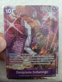Donquixote Doflamingo Alt Alternate Art OP14-069 THE AZURE SEA'S SEVEN One Piece - Image 1