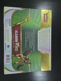 Pokemon TCG Kleavor VStar Special Collection Box 2023 UNOPENED Trading Card Game - Image 2
