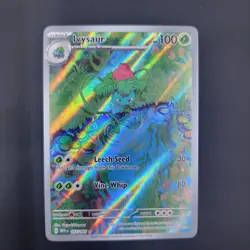 Pokemon TCG Ivysaur Holo Card 167/165 Scarlet & Violet 151 Series - Image 3