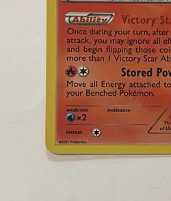 Victini BW32 Holo Pokemon Card Black & White Promos - Image 5