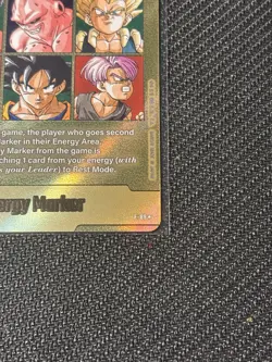 Energy Marker E-89 Gold Manga Booster 02 Dragon Ball Card English - Image 3