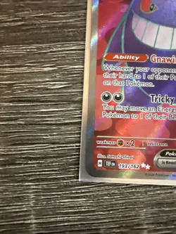 Pokemon Gengar EX Full Art Ultra Rare TCG Card Temporal Forces 193/162 - Image 4