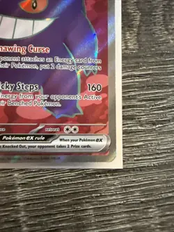 Pokemon Gengar EX Full Art Ultra Rare TCG Card Temporal Forces 193/162 - Image 5