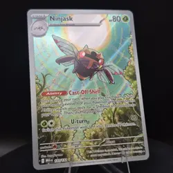 Ninjask 137/132 Pokemon Card Illustration Rare Mega Evolutions - Image 1