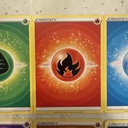 2022 Pokemon TCG Basic Energy Card Lot, Set Of 8, NM/M - Image 3