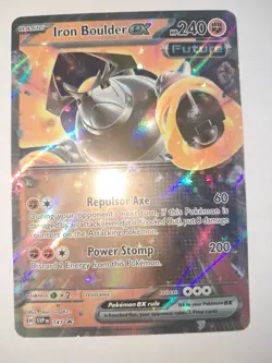 Iron Boulder ex 147 Sv: Scarlet & Violet Promo Cards Holo - Image 1