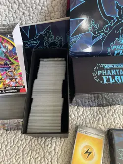 Pokemon Phantasmal Flames Card Lot. Booster Box ETB Booster Bundle OPENED - Image 3