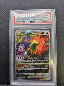 Charizard VSTAR SWSH262 SWSH: Sword & Shield Black Star Promo Cards Holo PSA 10 - Image 1