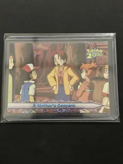 A Mother's Concern #69 Pokemon Topps The Movie 2000 Card LP - Image 1