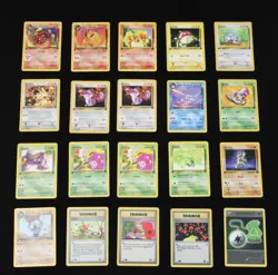 All 1st Edition Team Rocket Pokemon Card Lot - 20 cards in LP or MP condition - Image 1