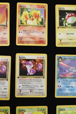 All 1st Edition Team Rocket Pokemon Card Lot - 20 cards in LP or MP condition - Image 4