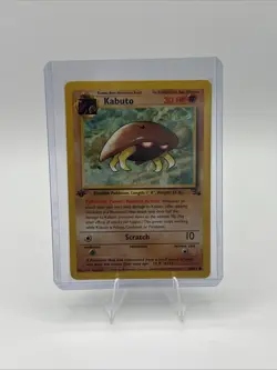 Kabuto 1st Edition Fossil Set Pokemon WOTC TCG Card #50/62 PACK FRESH NM 🔥🔥🔥 - Image 1