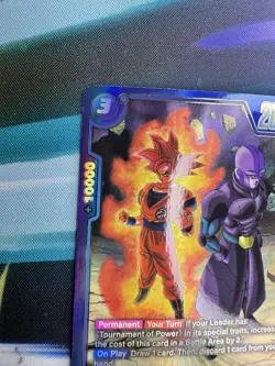 Hit FB08-040 SSG Goku Alternate Art Saiyan's Pride Dragon Ball English Card - Image 4