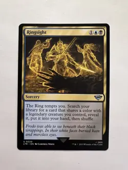 Ringsight - MTG LTR The Lord of the Rings: Tales of Middle-earth- NM - Image 1