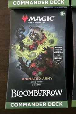 MTG Commander Bloomburrow - Animated Army - New Sealed Deck Magic the Gathering - Image 1