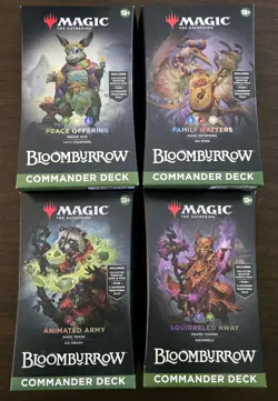 MTG Commander Bloomburrow - Animated Army - New Sealed Deck Magic the Gathering - Image 2