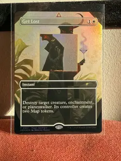 Get Lost (Borderless) Foil Top 128 Magic Spotlight Promo - Near Mint - MTG - Image 1
