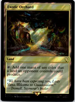 Exotic Orchard (Surge Foil) (Foil) Commander: FINAL FANTASY, 390 NM - Image 1