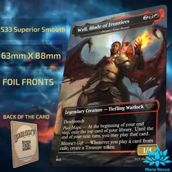 MTG - Prosper, Tome-Bound Alternative Art - Wyll BG3 - FOIL - S33 Cardstock - Image 3