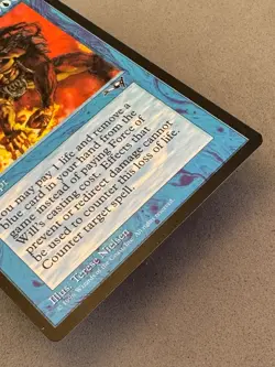 Force of Will Alliances MTG-Unplayed Near Mint-Vintage-Magic: the Gathering - Image 4