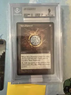 Mox Diamond Stronghold Beckett Graded 9 - Image 1
