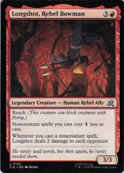 MTG Longshot, Rebel Bowman (120) | NM | Avatar: The Last Airbender {TLE} - Image 1