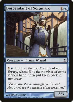 Descendant of Soramaro - Foil Saviors of Kamigawa HP MTG - Image 1