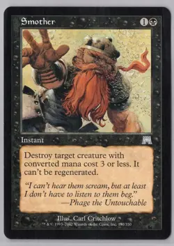 1x Smother - Onslaught - Near Mint - Image 1