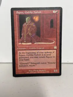 Squee, Goblin Nabob Mercadian Masques Regular LP - Image 1