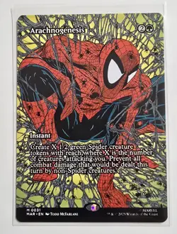 Arachnogenesis (Borderless) MTG Marvel Universe Eternal-Legal Regular - Image 1