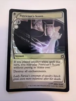 Patrician's Scorn Future Sight Regular MTG FOIL - Image 1