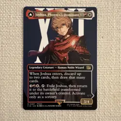 Joshua, Phoenix's Dominant (Borderless) R0397 (NM) Final Fantasy FIN Magic MTG - Image 1