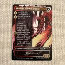 Joshua, Phoenix's Dominant (Borderless) R0397 (NM) Final Fantasy FIN Magic MTG - Image 2