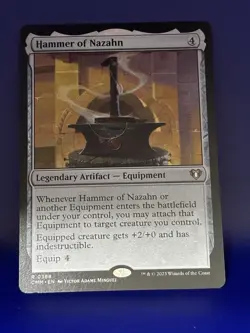 Hammer of Nazahn Commander Masters Regular MTG - Image 1