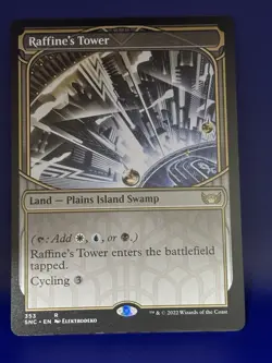 (Normal) Raffine's Tower (Showcase) (353) Streets of New Capenna Mtg NM - Image 1