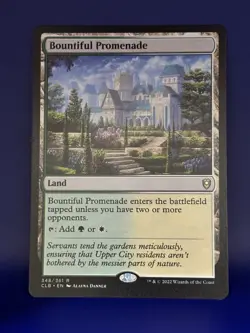 1x Bountiful Promenade - NM CLB MTG Magic The Gathering - Image 1