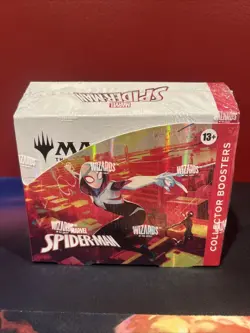 Magic: The Gathering Marvel Spider-Man Collector Booster Box Factory Sealed - Image 1