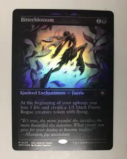 Bitterblossom (Borderless) Special Guests Foil - Image 1
