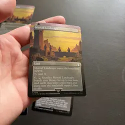 SET OF 2 Foil 2 Standard - Myriad Landscape (Borderless) MTG LOTR - Image 4